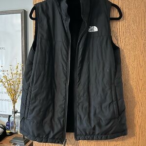 The North Face Black Quilted Vest